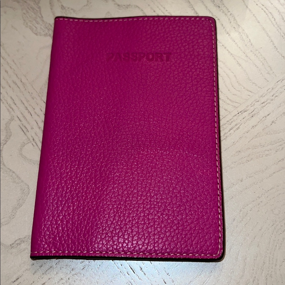 Passport genuine leather cover
